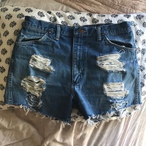 Vintage Wrangler Jean shorts!